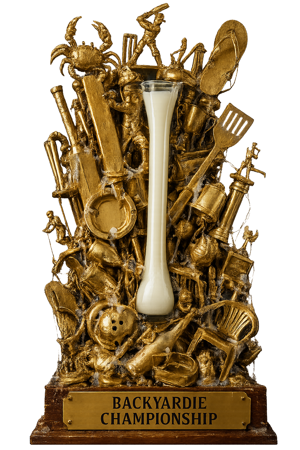 The Backyardie Championship Trophy